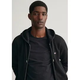 GANT Shield Sweatjacke Herren Schwarz L
