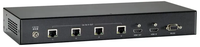 LevelOne HVE-9214T Audio-/Video-Leistungsverstärker AV-Sender Schwarz
