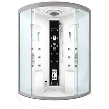 AcquaVapore Dusche Duschkabine D26-EH-EC-EA Duschtempel Sauna 130x130 cm MIT 2K Scheiben Versiegelung