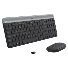 Logitech MK470 Slim Wireless Combo DE Set grafit