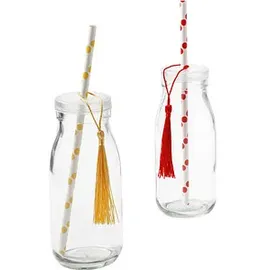 Folia 25 folia Strohhalme BOLD DOTS farbsortiert