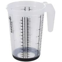 KEEEPER Messkanne mit Anti-Rutsch-Funktion, 1,5 l, Massimo, Graphit-Grau