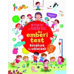 Öffnen und Entdecken - Buch über den menschlichen Körper - auf Ungarisch