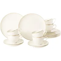 SELTMANN WEIDEN Savona Kaffeeservice 18-tlg. Goldlinie