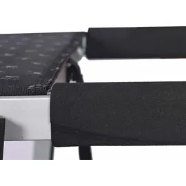 fudajo Klappbare Haustiertreppe Hundetreppe 5 Stufen Schwarz