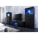 borchardt Möbel Wohnwand »Scala«, schwarz