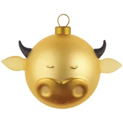 Alessi - Palle Presepe Christbaumkugel, gold