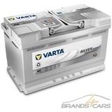 VARTA AUTOBATTERIE 12V F21 80Ah STARTER 800A xEV A6 ERSETZT 74AH 75AH 77AH