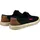 Bugatti Espadrille Slipper, Schlupfschuh, Sommerschuh mit Kontrastdetails schwarz 43 EU