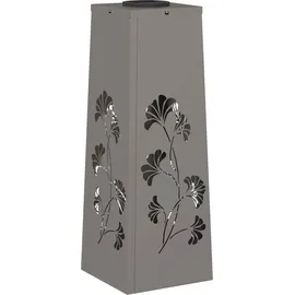 vidaXL Solarleuchte Stahl 18 cm x 18 cm x 50 cm 2er Set rostig