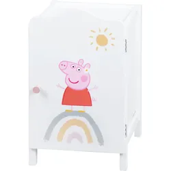 Puppenkleiderschrank ROBA "Peppa Pig" Puppenmöbel weiß Kinder