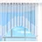 Gardinenbox Bogenstore Barock Gardine Jacquard, 145x450, Blumenmuster Weiß Kräuselband Universalband Faltenband Store, 13117