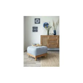 miuform Fußhocker Dazzling Daisy 56 x 42 cm Blau