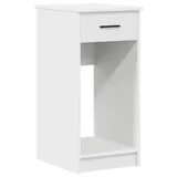 vidaXL Computerschrank mit Schublade Weiß 35x45x77 cm