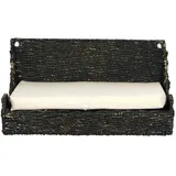 Rohrschneider Wandmulde Seegras Schwarz