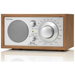 Tivoli Audio Model ONE BT Kirsche/Silber UKW-Radio (AM-Tuner,FM/UKW-Tuner,Bluetooth-Empfänger,Retro-Radio) braun