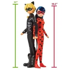 Miraculous Ladybug & Cat Noir Puppen Set