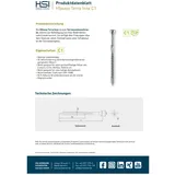 HSI Terrassenschrauben TX 25 Ø 5,0 x 50 mm 200 Stück