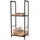 moebel-direkt-online Kaminholzregal Sven Metall 40 x 100 x 30 cm Schwarz