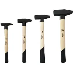 Vago-Tools Profi 4 tlg Set Schlosserhammer 100 200 300 800g