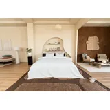 Kayori Bettwäsche Otsu, Mako-Satin, 2 teilig, Bio-Baumwolle weiß