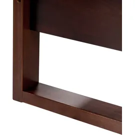Beliani Giulia 120 x 200 cm Dunkelbraun