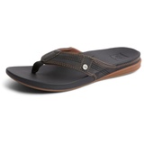Reef Mens Cushion Bounce Lux Fashion casual Flip-Flop, Black/Brown, 6.5 UK