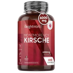 WeightWorld Montmorency Sauerkirschen Kapseln