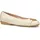 GEOX Damen D ANNYTAH B Ballet Flat, Papyrus, 42 EU