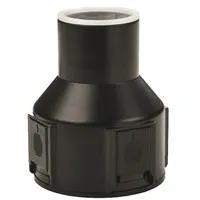 SG LEUCHTEN Bodeneinbaugehäuse Kunststoff schwarz
