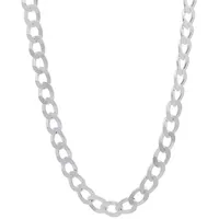 HOPLO Panzerkette Silberkette Panzerkette Länge 45cm - Breite 4,5mm - 925 Silber, Made in Germany silberfarben 45 cm Damengröße