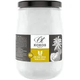ÖLMÜHLE SOLLING - BIO Kokosöl | 100% natives Bio-Kokosnussöl | Ideal geeignet zum Braten, Backen und Frittieren, als Haut-& Haarpflege sowie für Hunde und Katzen | Inhalt: 1 L