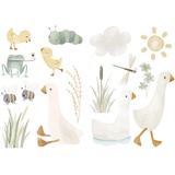 Little Dutch 88200 Wandsticker/Wandaufkleber Little Goose/Kleine Gans