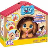 Little Live Pets My Puppy's Home interaktiver Hund mit DIY-Hundehütte 14 cm