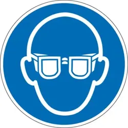 Eichner Gebotsschild Augenschutz benutzen, O 2 Alu
