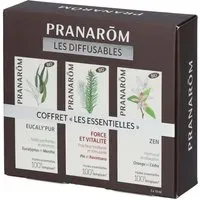 Pranarom Les Diffusables Organic Essentials Box Huile 3x10 ml