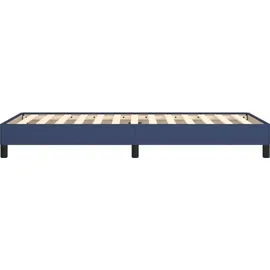 vidaXL Bettgestell 90 x 200 cm Blau