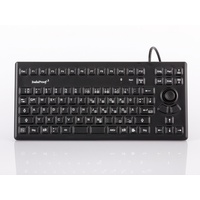 Gett TKG-086-MB-IP68-Black Tastatur Deutsch, Schwarz