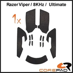 Corepad Grips für Razer Viper/Viper 8kHz/Viper Ultimate - Schwarz