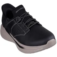 Skechers USA Men's Herren Slade-Macklin Sneaker, Schwarz/Braun, 43 EU - 43 EU