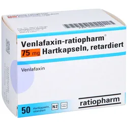 VENLAFAXIN-ratiopharm 75 mg Hartkaps.retardiert 50 St