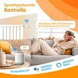 Kesser Heizkörperthermostat 6 St. Weiß