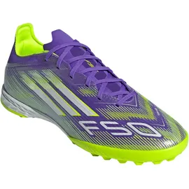 adidas F50 Pro TF Herren Purple Rush/Cloud White/Lucid Lemon 41 1/3