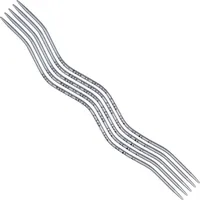 addi Stricknadelset CraSySnake Lace Grau 15 cm 3,5 mm 1 St.