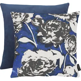 APELT Evelyn 46 x 46 cm Blau/Schwarz