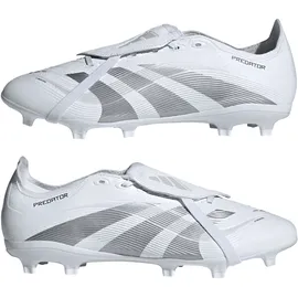adidas Predator League Fold-Over Tongue FG/MG Nockenschuhe, weiß, Größe 44 2⁄3 - 44 2⁄3