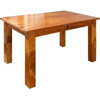 MASSIVMOEBEL24.DE MASSIVMOEBEL24 Esstisch Akazie 120x85x76 honig lackiert OXFORD #0111