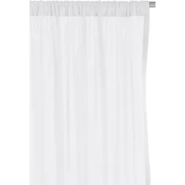 LeGer Home by Lena Gercke Vorhang "Lanea" Gr. 4, weiß, B:135cm H:245cm, Baumwolle, Polyester, LEGER HOME BY LENA GERCKE, Gardinen, Leinenoptik, 1 Schal, verschiedene Größen