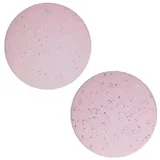 AILORIA Hornhautentferner Ersatzschleifscheiben LUSTRE 2 Aufsätze grobe & feine Körnung, LUSTRE, Ersatz-Schleifaufsätze für Hornhautentferner rosa
