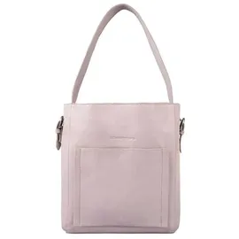 Cowboysbag City Kuna Schultertasche Leder Beige